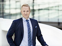 Finnveran liiketoimintajohtaja Juuso Heinilä.