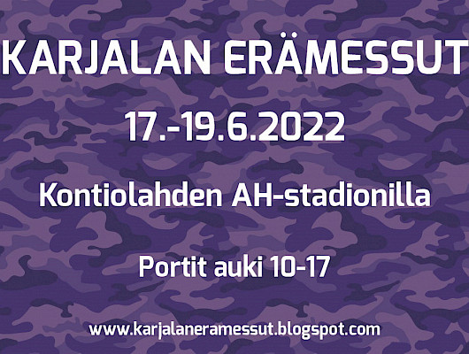 Karjalan Erämessut – Karelian Outdoor 17.–19.6.2022
