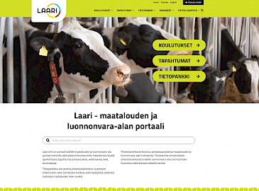 Laari.info tarjoaa tietoa maatalouteen ja maataloudesta