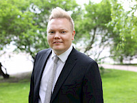 Maa- ja metsätalousministeri Antti Kurvinen. Kuva: Katarina Koch / OKM 
