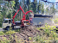 Metsäenergia Meter Oy on erikoistunut energiapuun korjuuseen ja nuoren metsän kunnostukseen