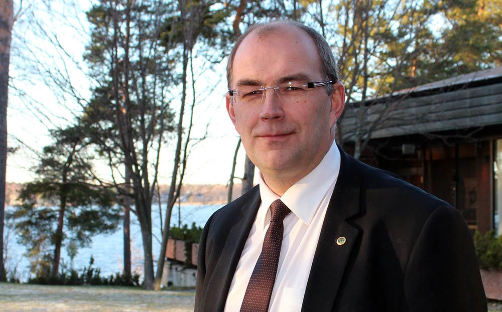 MTK:n metsävaltuuskunnan puheenjohtaja Mikko Tiirola.