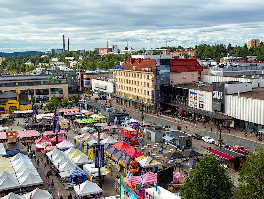 Kuopion tori. Kuva: Vicente Serra / Kuopion kaupunki