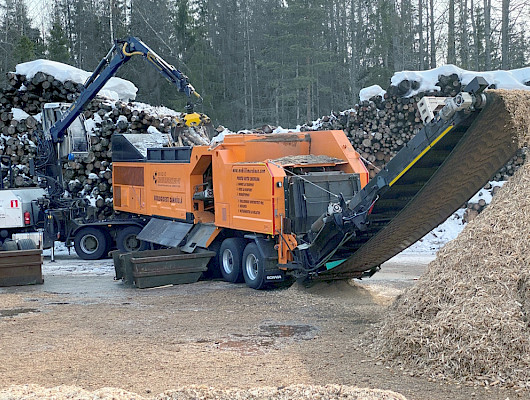 Hybrid Evo on energiapuun murskaamisen tulevaisuus tässä ja nyt