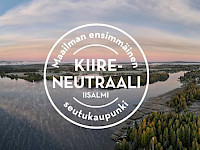 Iisalmen kaupungin elinkeinojohtaja Terho Savolainen: "Iisalmi – maailman ensimmäinen kiireneutraali seutukaupunki 2025"