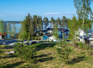 Rautaniemen asuinalue Kuopiossa. Kuva: Vicente Serra / Kuopion kaupunki