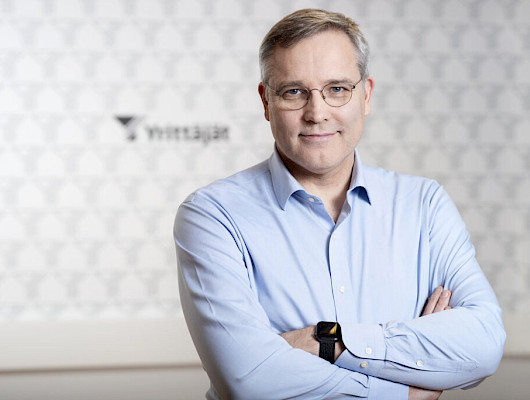 Suomen Yrittäjien toimitusjohtaja Mikael Pentikäinen. Kuva: Markus Sommers
