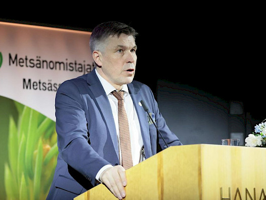 MTK:n puheenjohtaja Juha Marttila