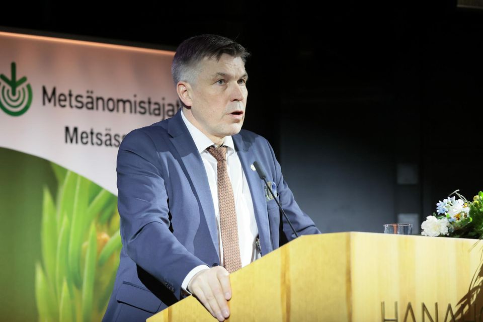 MTK:n puheenjohtaja Juha Marttila