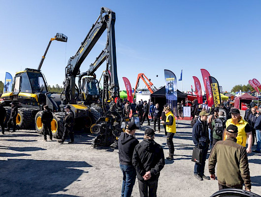 Proforest järjestettiin viimeksi toukokuussa 2023. Mukana oli 4700 kävijää ja 180 näytteilleasettajaa. Kuva: Vesa Rönty / Visit Kalajoki