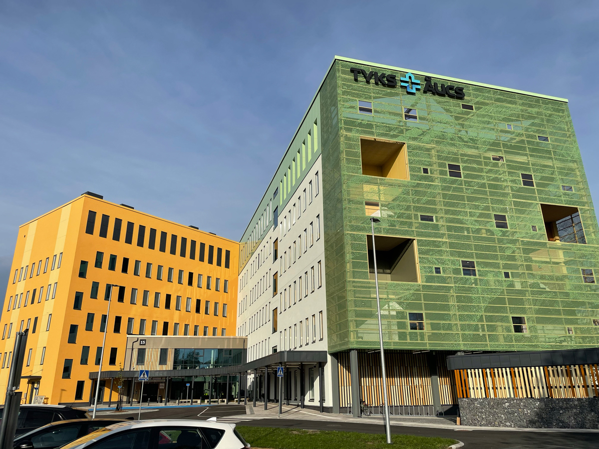 Tyks Kompassisairaala avautui lokakuussa 2024. Kuva: Varha, kuvaaja Nadine Karell.
