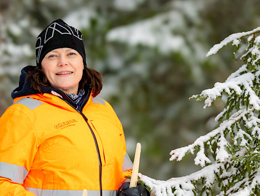 Metsäalan opettaja Riitta Kosonen