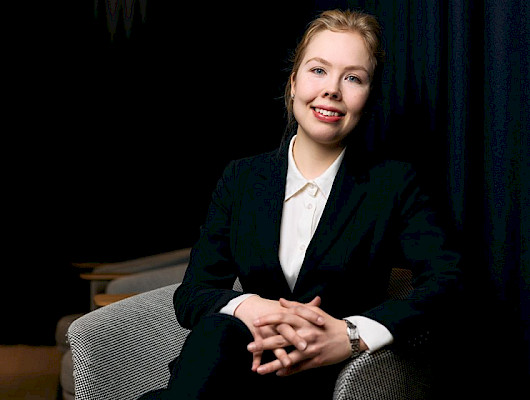 Raklin pääekonomisti Julia Ruotsi. Kuva: Rakli