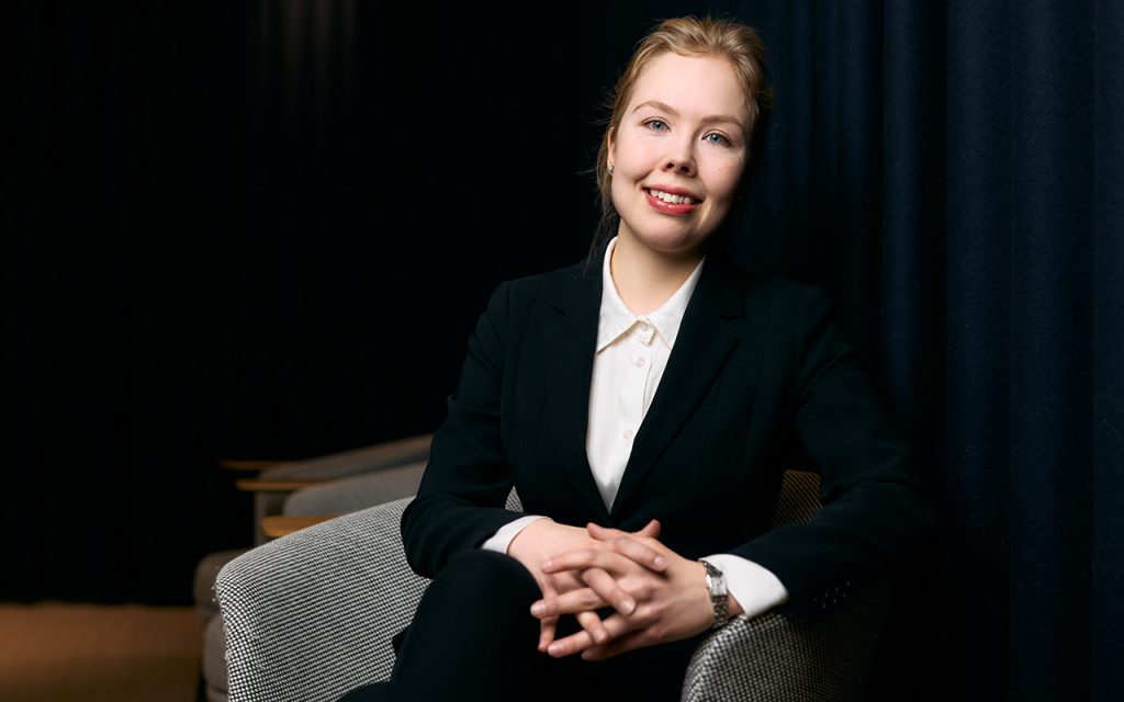 Raklin pääekonomisti Julia Ruotsi. Kuva: Rakli