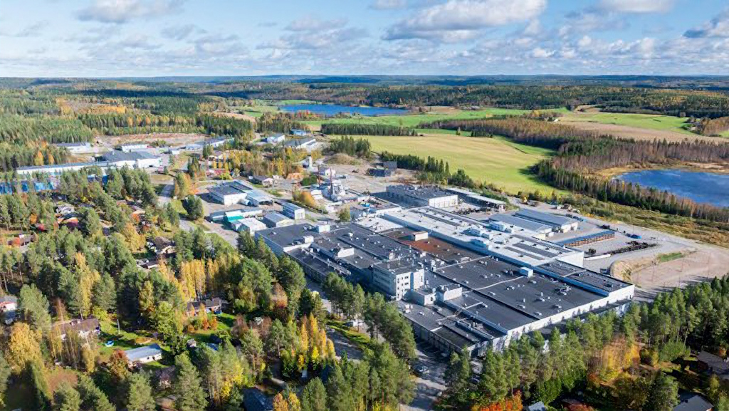 Vieremän kumppanuusyrityskylä on kunnan yritystoiminnan sydän. Kuva Wille Markkanen