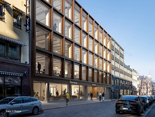 Peab ja S-Pankki toteuttavat toimistorakennuksen peruskorjauksen ja laajennuksen Fennialle Helsingissä