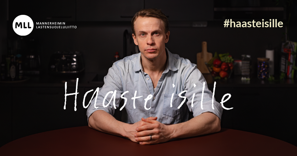 Kampanjan pääkasvona ja isien haastajana toimii suurperheen isä, näyttelijä-muusikko Konsta Hietanen.