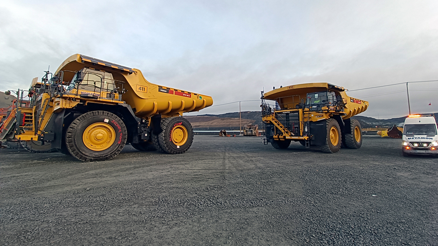 Suomen Rakennuskone varmistaa Komatsun kaluston toimintavarmuuden Kevitsassa