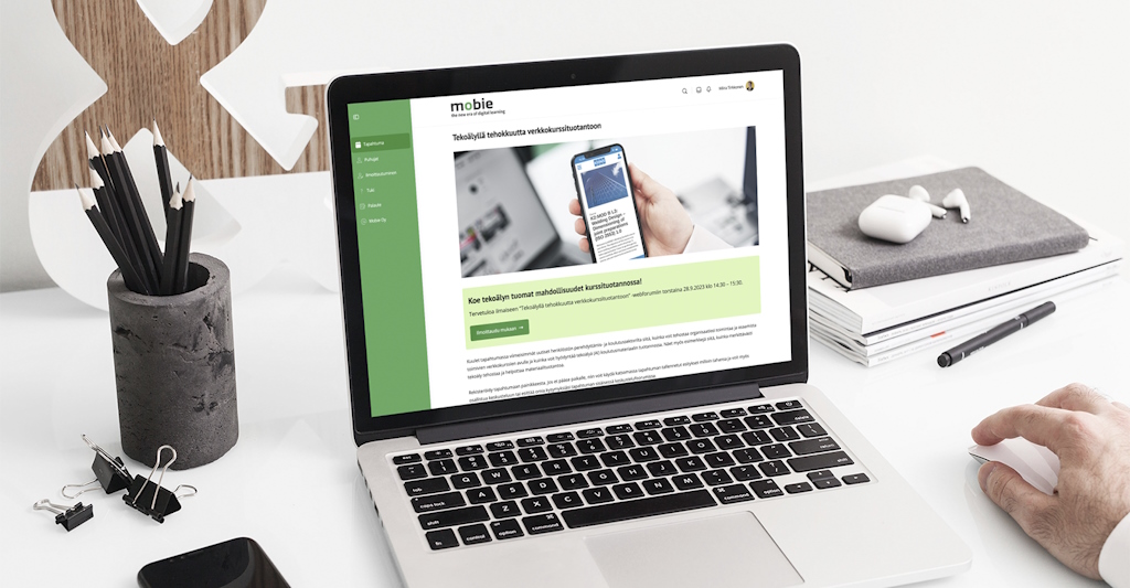 Mobie Oy:n CompetenceX tuo tekoälyn yrityskoulutukseen