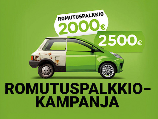 Romutuspalkkiokampanjasta ja ajokorttilain uudistuksesta toivotaan piristystä autokauppaan