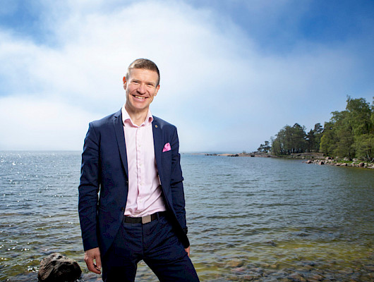 Suomen vetyklusterin hallituksen puheenjohtaja Herkko Plit.