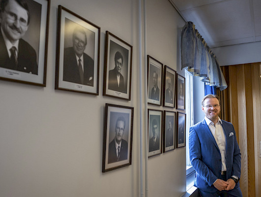 Rakennusteollisuus RT ry:n Itä-Suomen aluepäällikkö Kimmo Anttonen. Kuva: Salla Seeslahti