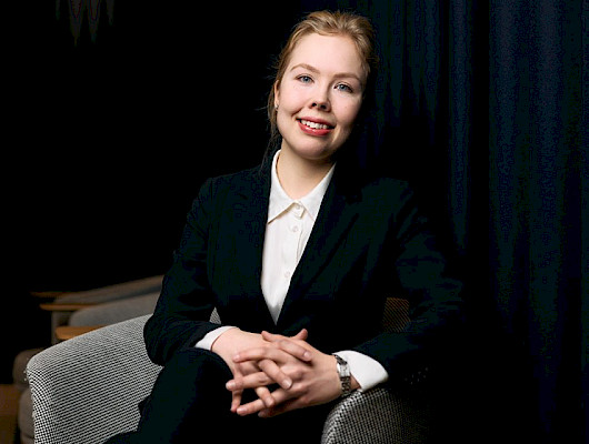Raklin pääekonomisti Julia Ruotsi. Kuva: Rakli
