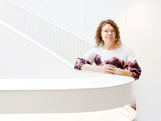 Keskuskauppakamarin johtava liikenneasiantuntija Hanna Kalenoja. Kuva: Liisa Takala