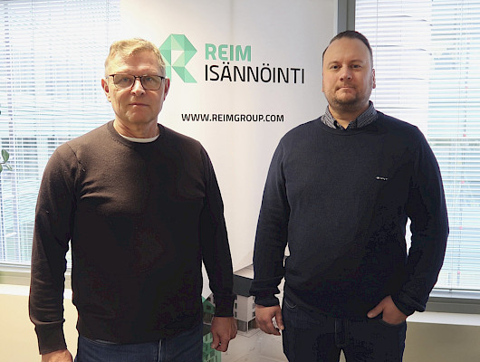 "Keskeisiä vahvuuksiamme ovat palvelun nopeus, helppo tavoitettavuus ja vankka paikallisuus", korostavat isännöitsijä Eero Väänänen ja toimitusjohtaja Teemu Multanen.