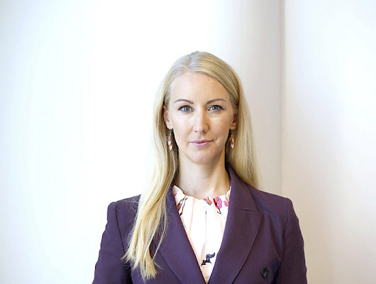 Keskuskauppakamarin johtava asiantuntija Suvi Pulkkinen. Kuva: Liisa Takala.