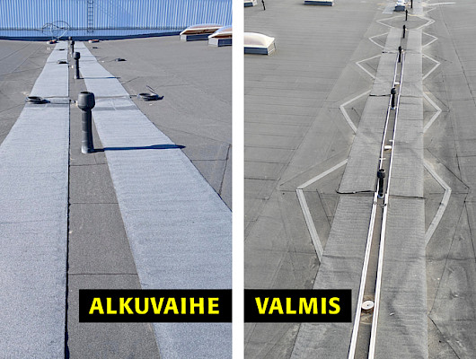 Thermofelt on ratkaisu teollisuuskohteiden kattojen haastavaan lumenpoistoon