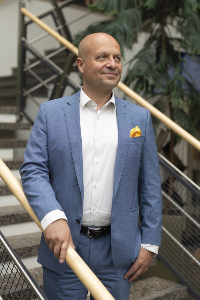 TTS:n toimitusjohtaja Teemu Hassinen.