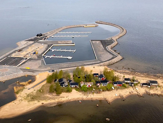 Kalajoen uusi Marina on avattu – veneilysataman ympäristö rakentuu nyt vauhdilla