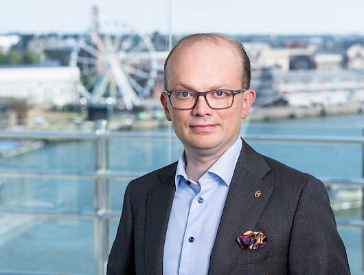 EK:n pääekonomisti, johtaja Penna Urrila. Kuva: EK. Valokuvaaja: Robert Örthén.