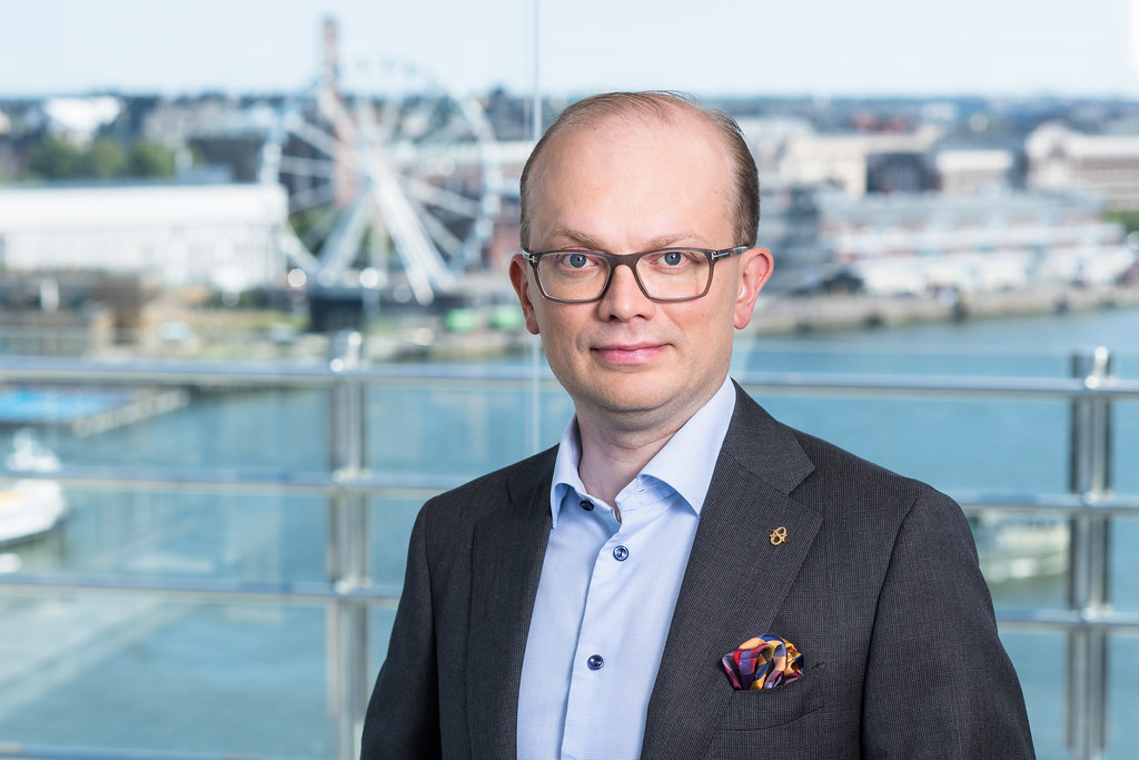 EK:n pääekonomisti, johtaja Penna Urrila. Kuva: EK. Valokuvaaja: Robert Örthén.