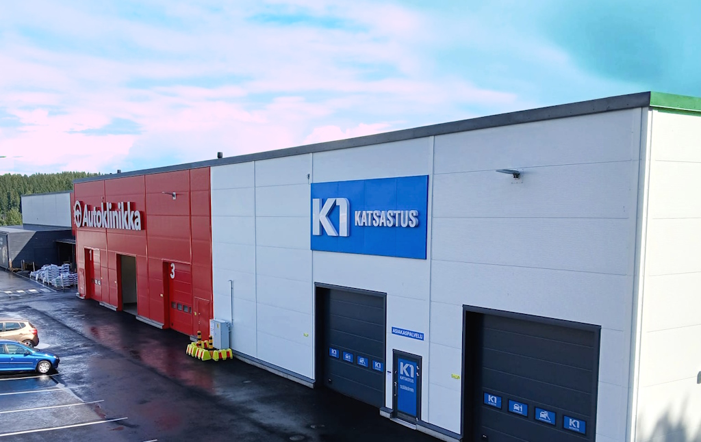 K1 Katsastus on avannut uuden toimipisteen Jyväskylän Keljoon.