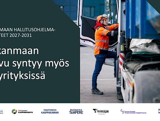 Pirkanmaan kasvu syntyy myös pk-yrityksissä