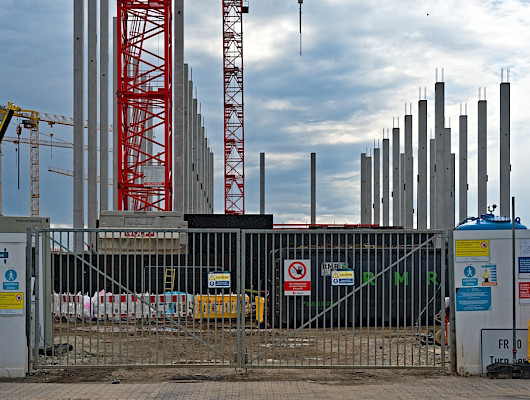 Datakeskustyömaa Saksassa vuonna 2023. Kuvan tekijä: conceptphoto.info (CC BY 2.0)