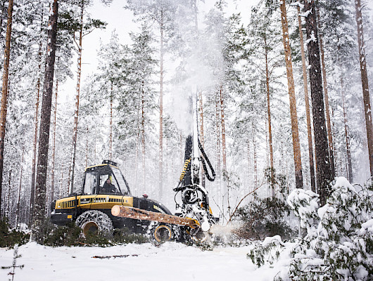 Metsäkoneenkuljettajia tarvitaan nyt ja tulevaisuudessa
