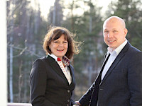Aija Jantunen ja Tuomas Rinne
