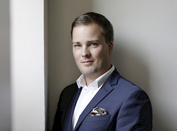 Keskuskauppakamarin johtava asiantuntija Mikko Valtonen. Kuva: Liisa Takala.