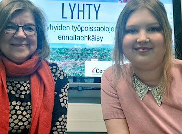 Marja-Liisa Hiironen ja Leena Toivanen