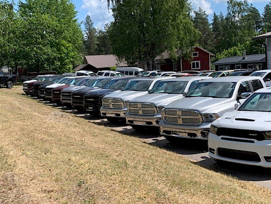 Carvistan kivijalkana on Dodge Ram -autojen maahantuonti